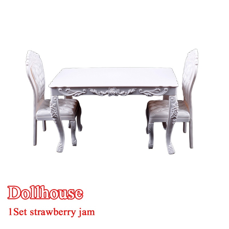 Home Office Desk - Dollhouse 1:6 Kitchen Furniture Dining Table