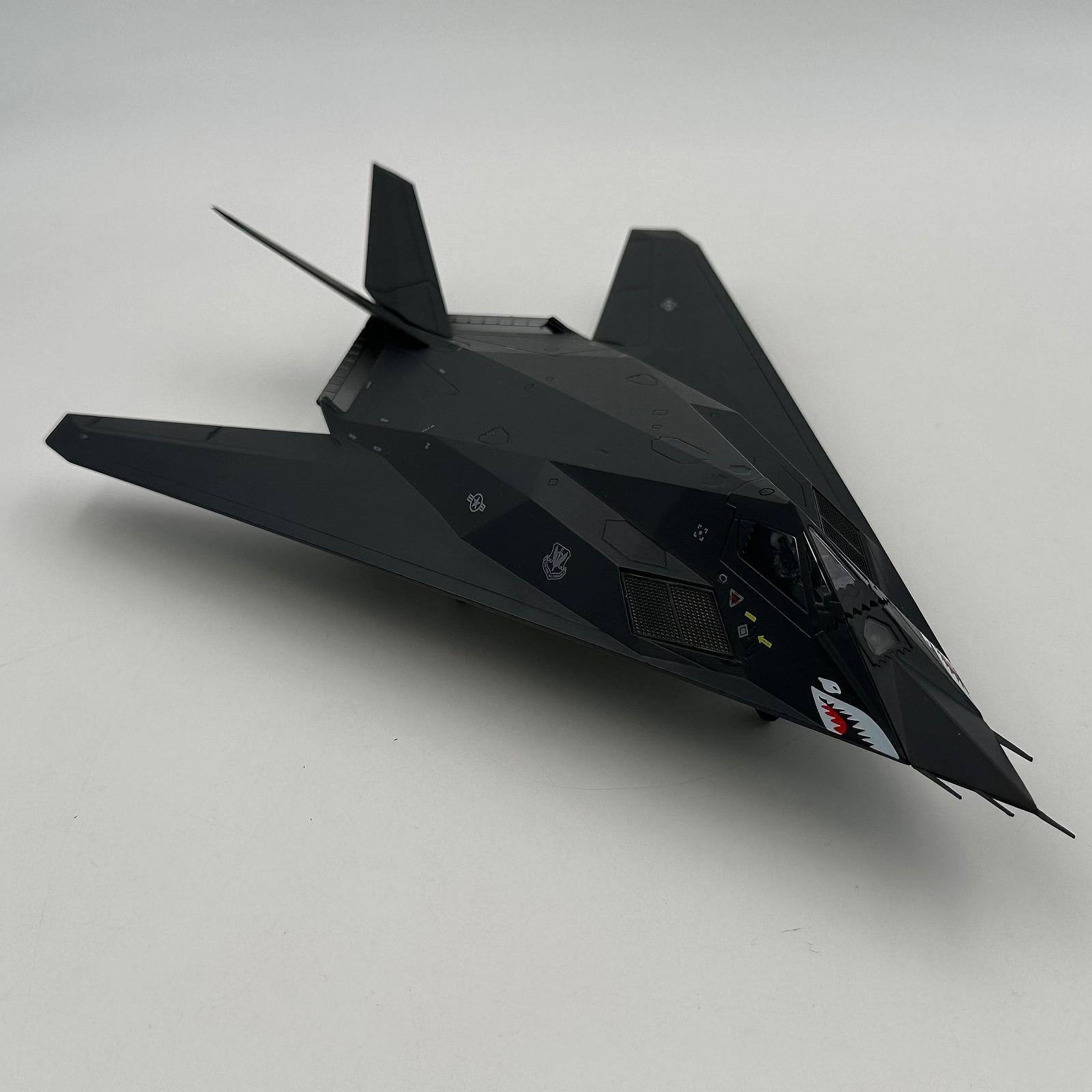 Home Office With Bookshelves - 1:72 Nighthawk Fighter Tabletop Decor Collection