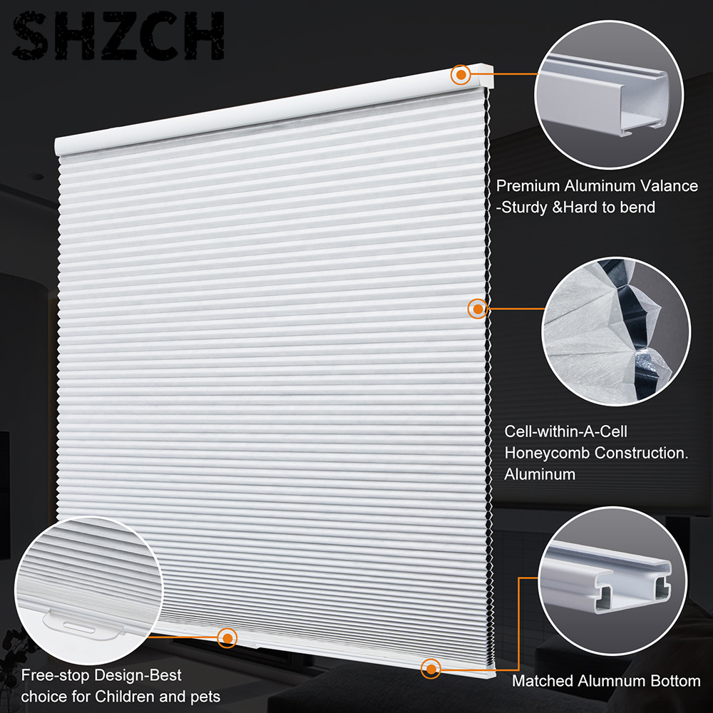 Blackout Cellular Blinds Honey - Home Office Windows review and price