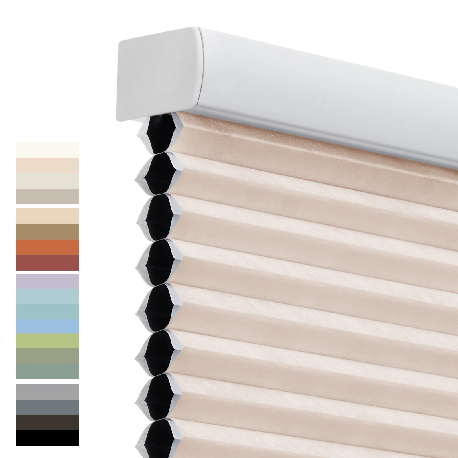 Blackout Cellular Blinds Honey - Home Office Windows review and price