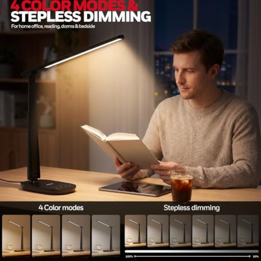 LED Desk Lamp for Home Office, - Home Office Desk review and price