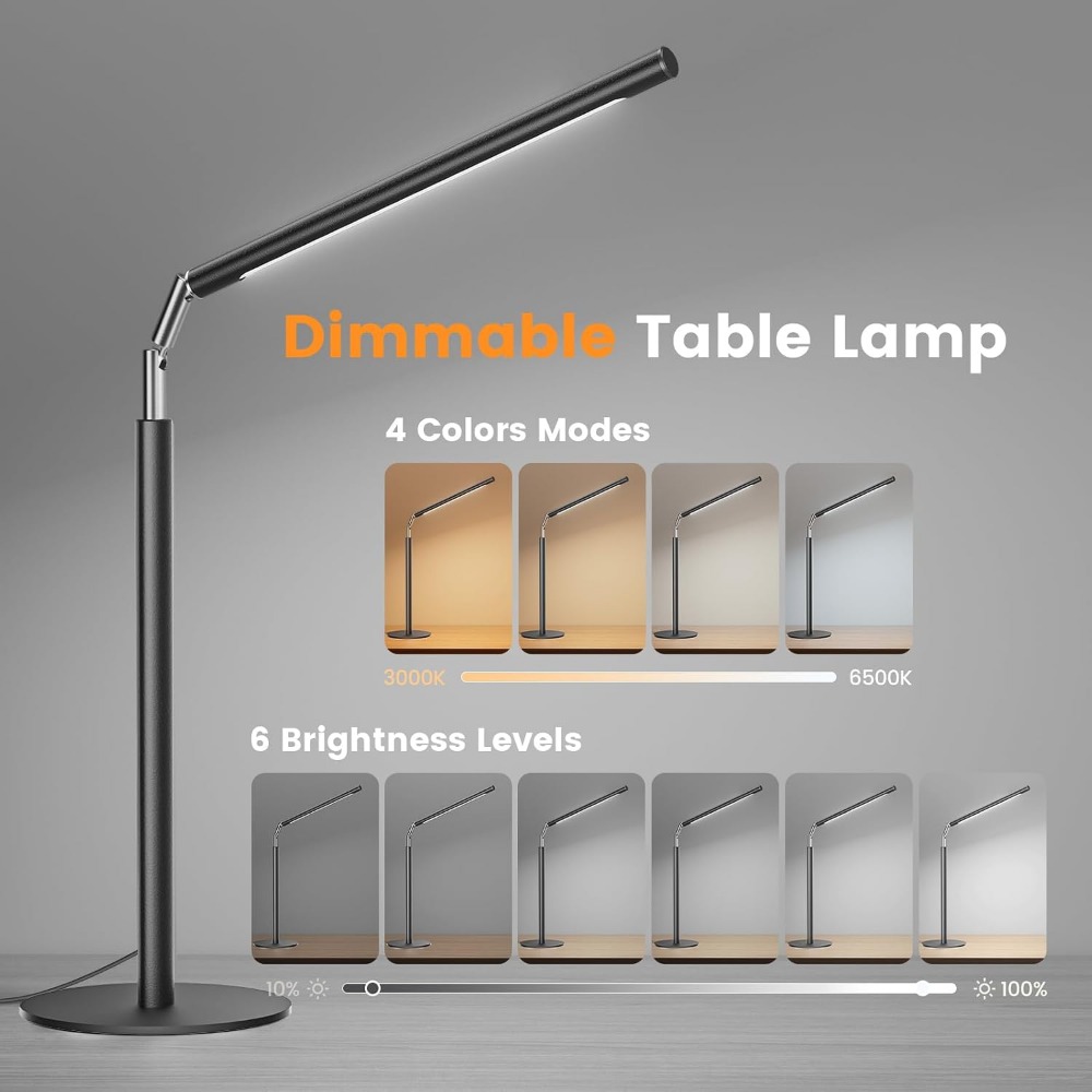 16 Inch Adjustable Metal LED D - Home Office Desk review and price