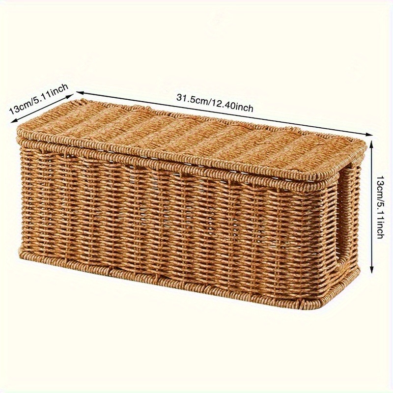 Handcrafted Rattan Cable Manag - Cable Management Box review and price