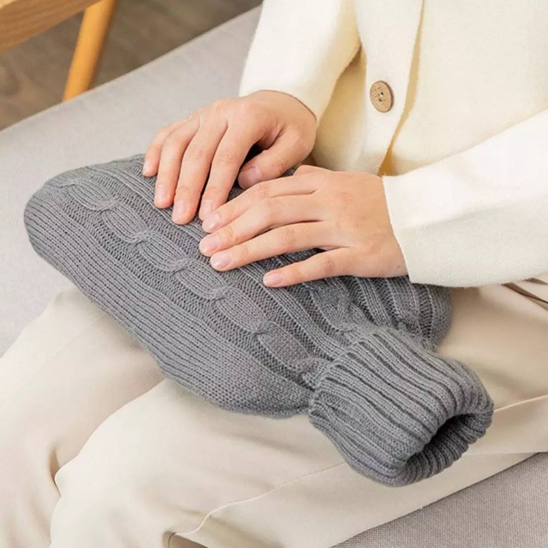1pcsGray Hot Water Bottle Cove - Home Office Cozy review and price