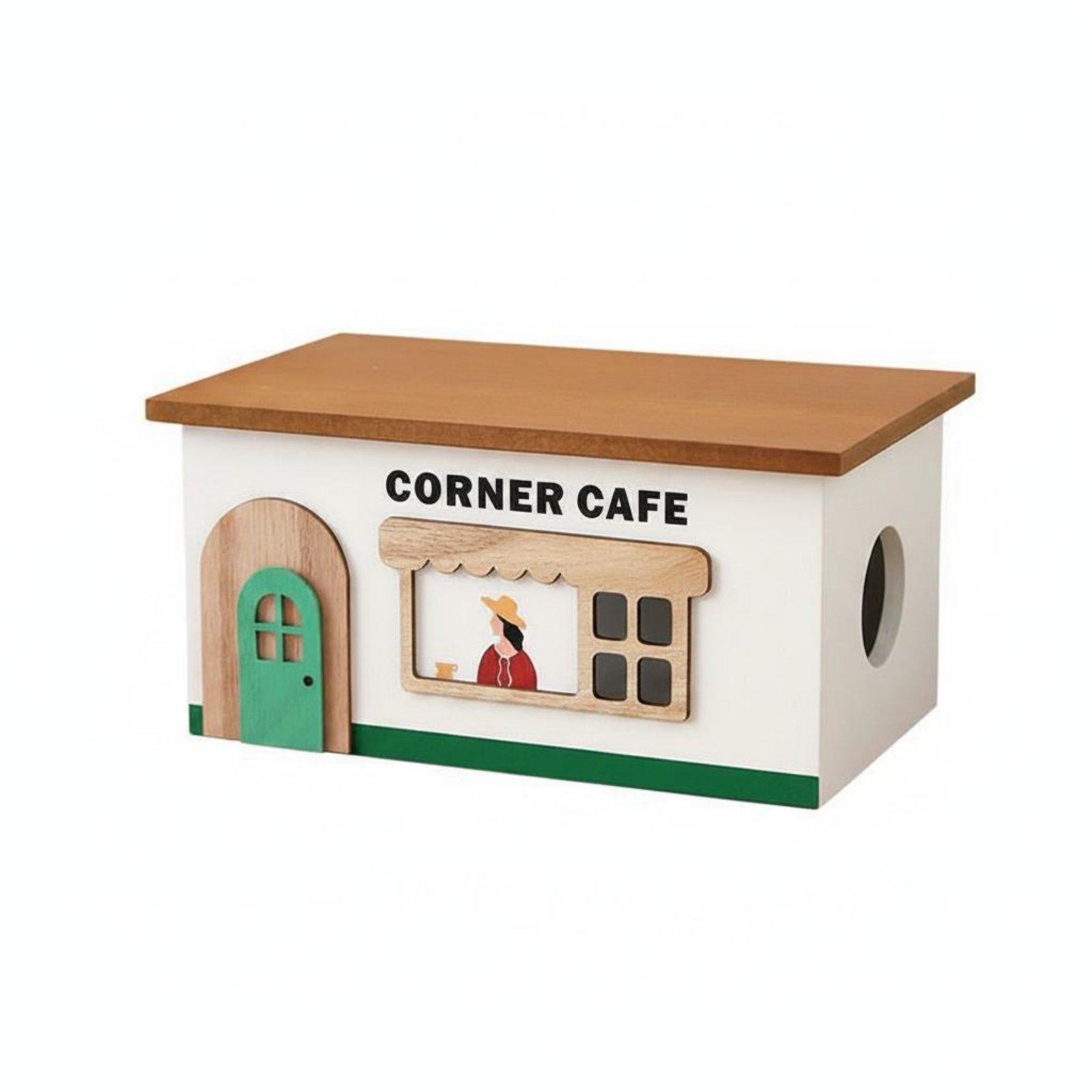 Wooden Cord Management Box Tid - Cable Management Box review and price