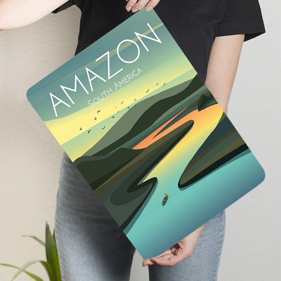 Amazon River Landscape Metal W - Home Office Amazon review and price