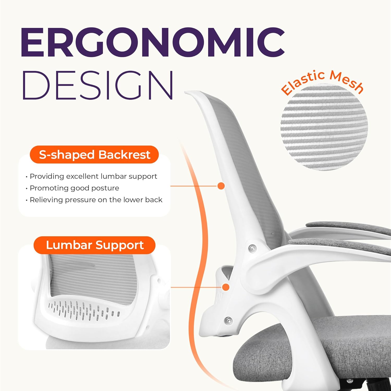 Ergonomic Mesh Office Chair wi - Home Office Desk review and price