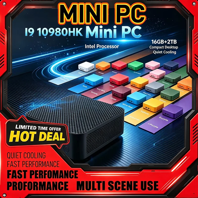 Intel Core I9‑10980HK Mini PC  - Home Office Windows review and price