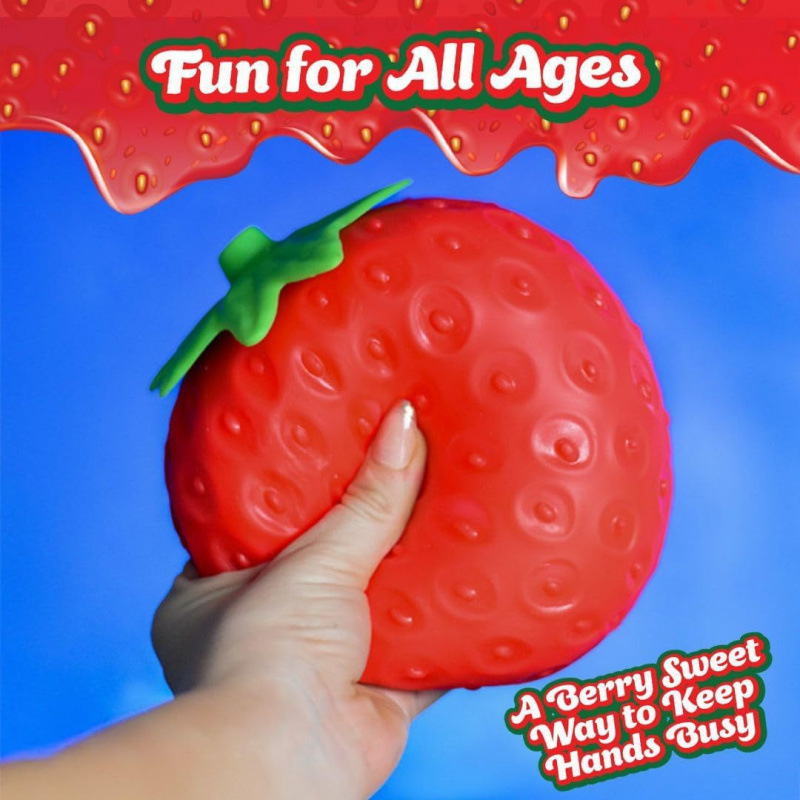 Strawberry Squishy Toy Large S - Home Office Simulator review and price