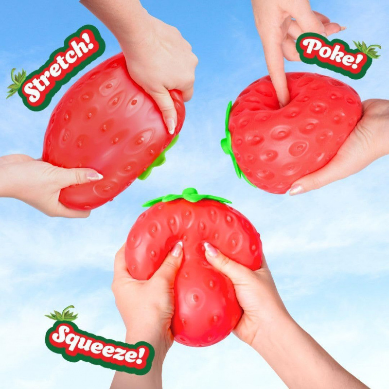 Strawberry Squishy Toy Large S - Home Office Simulator review and price