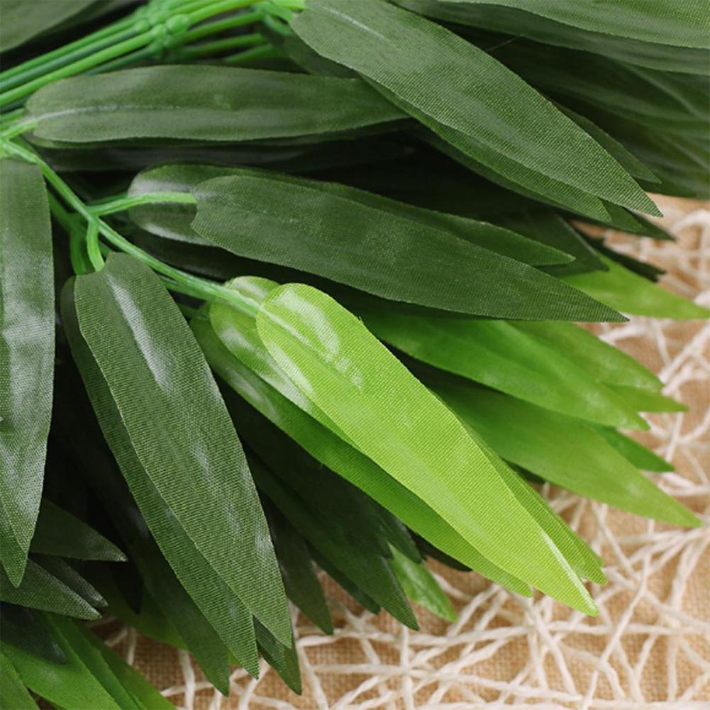 10pcs Artificial Green Bamboo  - Home Office Simulator review and price