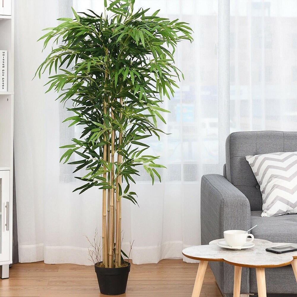 10pcs Artificial Green Bamboo  - Home Office Simulator review and price