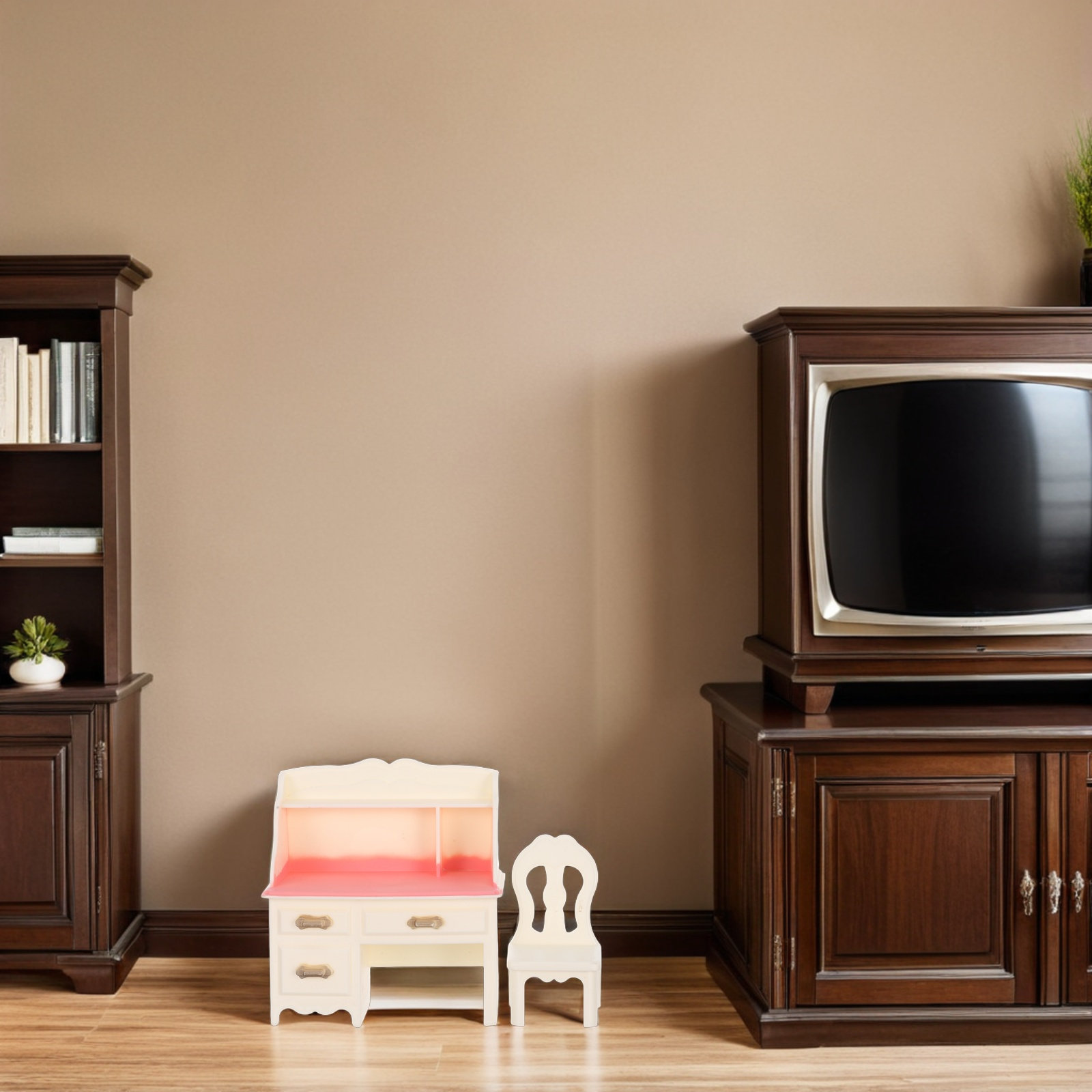 5Sets Miniature Dollhouse Furn - Home Office Simulator review and price
