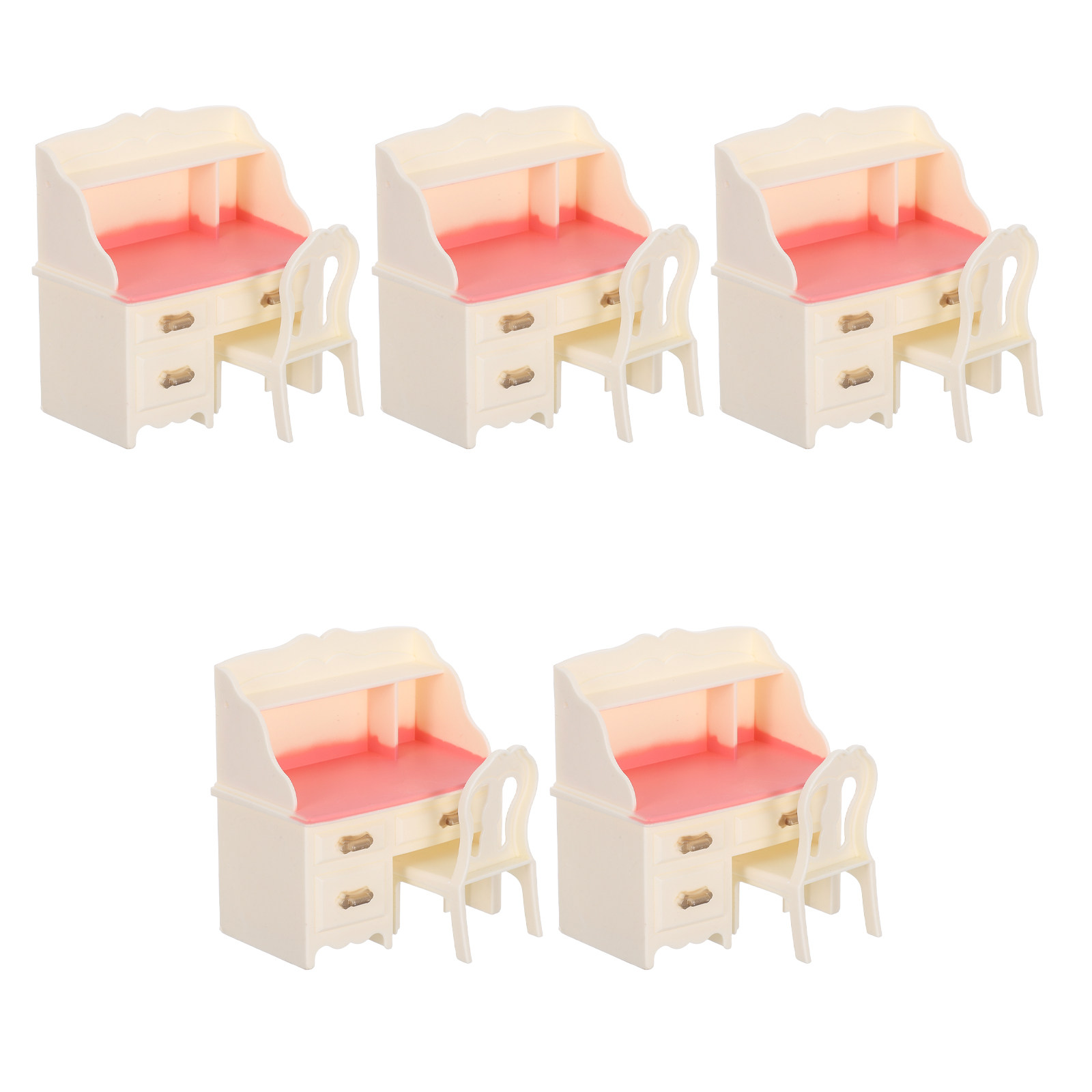 5Sets Miniature Dollhouse Furn - Home Office Simulator review and price