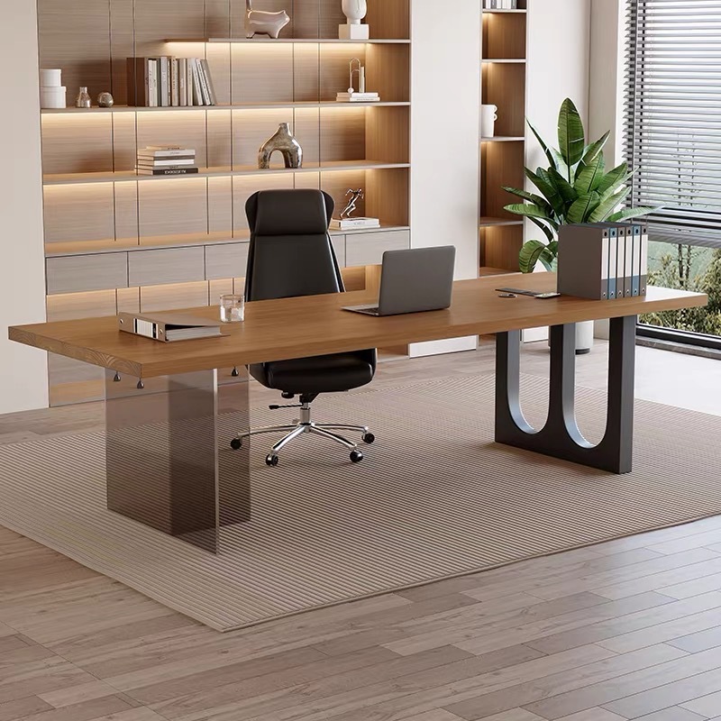 Italian Acrylic Floating Woode - Home Office Desk review and price
