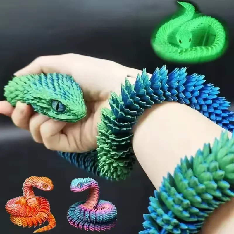 3D Printed Snake Movable Joint - Home Office Simulator review and price