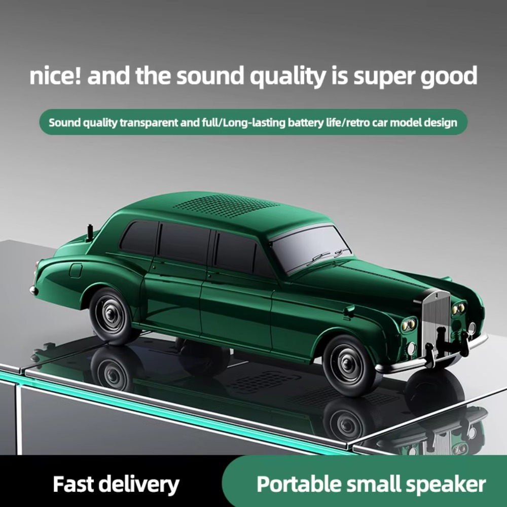 Vintage Style Classic Car Blue - Home Office Amazon review and price