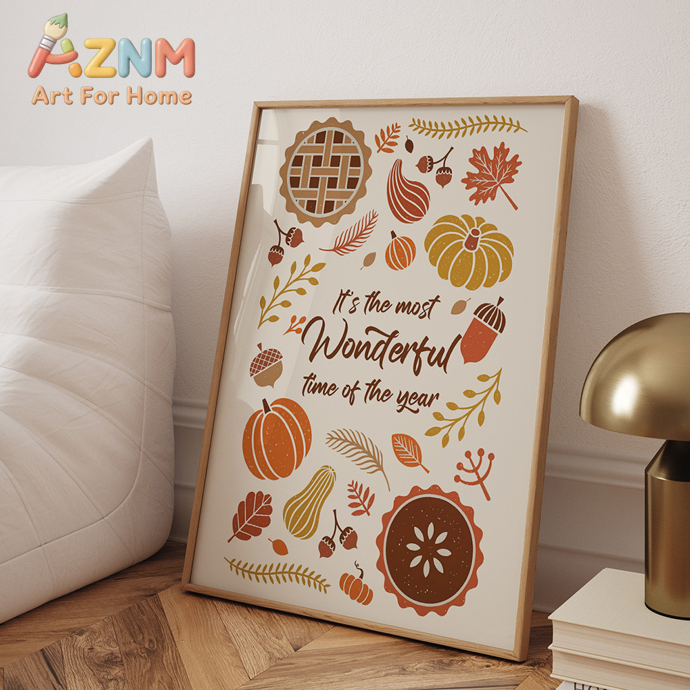 Thanksgiving Motif Canvas Prin - Home Office Cozy review and price