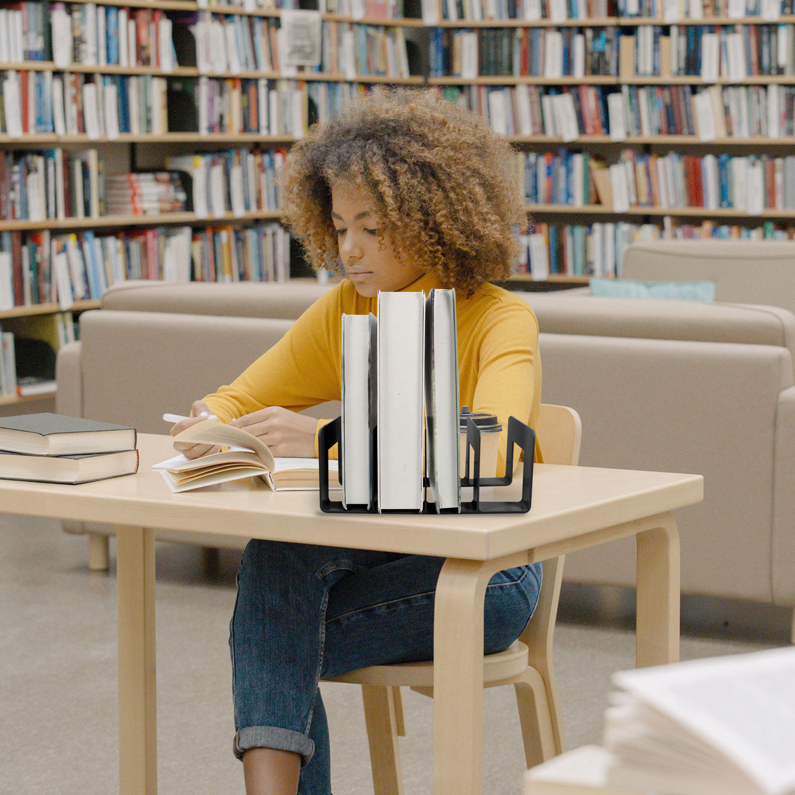 Multicompartment Desktop Book  - Home Office With Bookshelves review and price