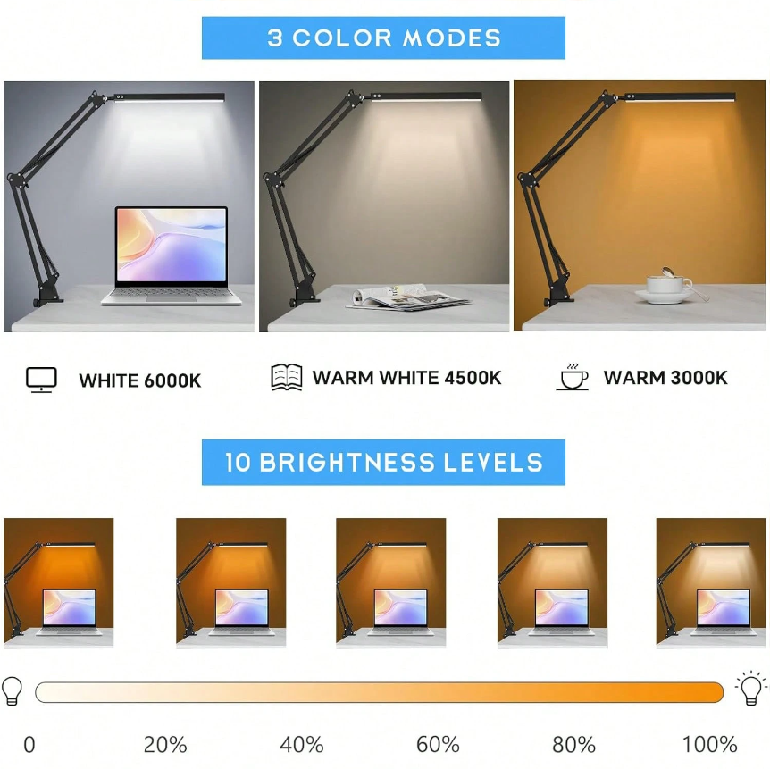 LED Desk Lamp For Home,Reading - Home Office Desk review and price