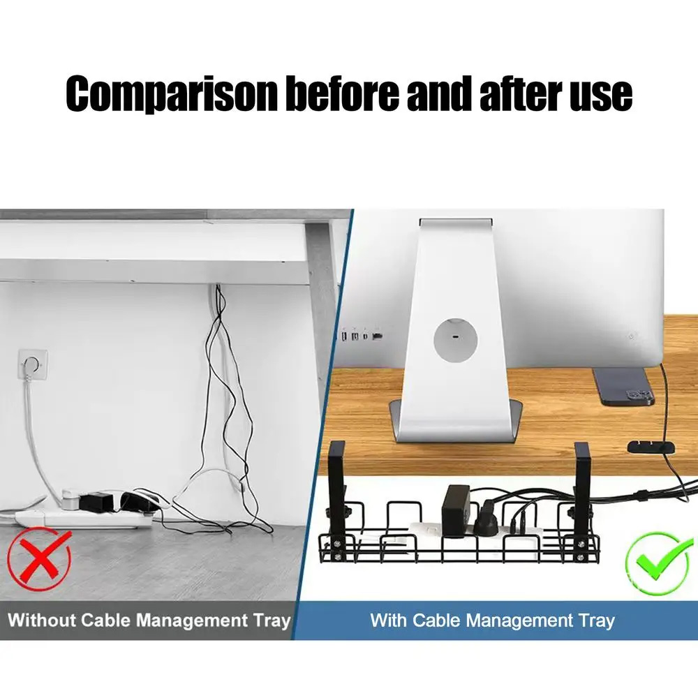 Cable Management Box Under Des - Cable Management Box review and price