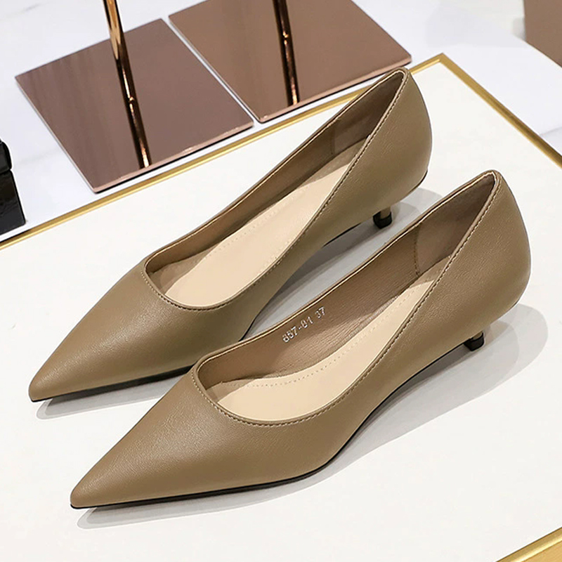Fashion Pointed Toe Mid Heeled - Home Office Size review and price